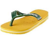 Havaianas Brasil Logo (Mini Me), Chanclas Unisex niños, Pop Yellow, 23/24 EU