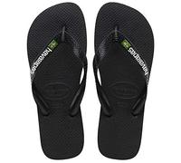 Havaianas Brasil Logo Femenino Negro
