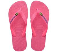 Havaianas Brasil Logo (Mini Me), Chanclas Unisex niños, Crystal Rose, 23/24 EU