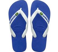 Havaianas Brasil Logo (Mini Me), Chanclas Unisex niños, Marine Blue, 29/30 EU