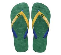 Havaianas Brasil Mix 4123206-2078, Mens,Womens flip-flops, green, 39/40 EU
