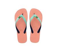 Havaianas Brasil Mix, Chanclas Cómodas, Duraderas y Ligeras, con Suela Antideslizante Unisex adulto, Silk Rose, 39/40 EU