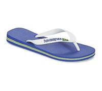 Havaianas - Brasil Logo, Chanclas Icónicas, Cómodas y Duraderas, Tiras con Bandera de Brasil y Suela Antideslizante con Franjas de Colores, Adultos Unisex