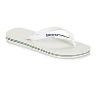 Havaianas - Brasil Logo, Chanclas Icónicas, Cómodas y Duraderas, Tiras con Bandera de Brasil y Suela Antideslizante con Franjas de Colores, Adultos Unisex