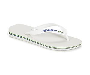 Havaianas Chanclas BRASIL LOGO in Blanco 37 / 38