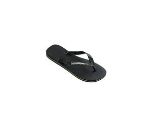 Havaianas - Chanclas Brazil Logo - Shoes - Hombre - Negro - 39 EU -
