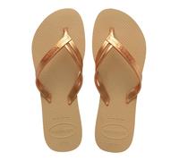 Havaianas Chanclas de mujer Hav. Elegance Print Pau Brasil Havaianas. Dorado 39