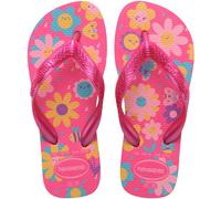 HAVAIANAS Chanclas HAV KIDS FLORES. Color rosa