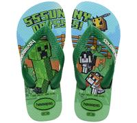 HAVAIANAS Chanclas HAV. KIDS MINECRAFT. Color Verde