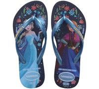 Havaianas Kids Slim Princess FlipFlop Niñas Blue / Lavander Blue 33 EU