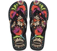 HAVAIANAS Chanclas HAV TOP BEGONIA. Color Negro