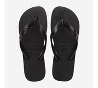 Havaianas Chanclas Top – Cómodas, duraderas y ligeras, suela antideslizante – Mujer 39/40 Negro