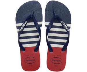 HAVAIANAS Chanclas Hav. Top Náuticas. Color Azul/Blanco/Rojo