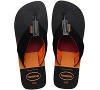 Havaianas - Chanclas Havaianas Urban Print, negro y negro, 44.5 EU