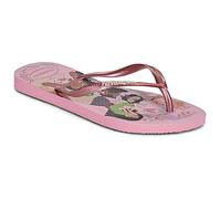 Havaianas - Kids Slim Princess, Chanclas Infantiles de Princesas Disney, Diseño Elegante con Tiras Finas, Suela Antideslizante y Cómoda, Niñas