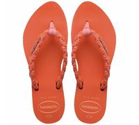 HAVAIANAS Chanclas Slim Point Boho. Color Rosa/Naranja
