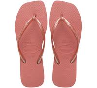 HAVAIANAS Chanclas Slim Square. Color Terracota