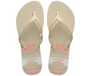 Havaianas Elegance Print FlipFlop Mujer Beige 35 EU