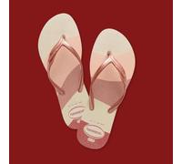 Havaianas - Fantasia Gloss, Chanclas Cómodas, Minimalistas y Versátiles, con Toques Brillantes, Mujer, Beige, 39/40 EU