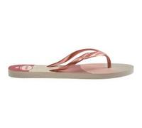 Havaianas - Fantasia Gloss, Chanclas Cómodas, Minimalistas y Versátiles, con Toques Brillantes, Mujer, Rose Gold, 37/38 EU