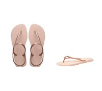 Havaianas Flash Urban, Sandalias Mujer, Rosa (Ballet Rose Golden Blush), 37/38 EU Slim, Chanclas Mujer, Ballet Rose, 37/38 EU