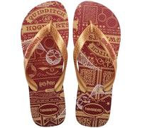 Havaianas - Harry Potter, Chanclas Cómodas, Duraderas y Ligeras, Suela con Elementos Icónicos, Adultos Unisex, Mahogany, 39/40 EU