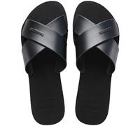 Havaianas HAV.Aqua - Sandalias metálicas para mujer, negro, 43/44 EU