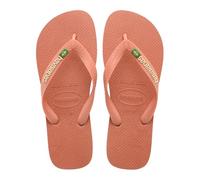 Havaianas HAV.Brasil Logo - Sandalias unisex para adultos, Arcilla rosa, 39/40 EU