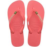 Havaianas HAV.Brasil Logo - Sandalias unisex para adultos, Coral tropical, 41/42 EU