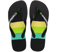 Havaianas HAV. BRASIL TECH - Sandalias unisex para adultos, negro y negro, 40.5 EU