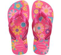 Havaianas HAV. Kids Flores, Chanclas Niñas, Pink Flux Pink Gum, 1/1.5 UK Child