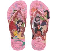 Havaianas HAV. Kids Slim Princess, Chanclas Niñas, Pink, 10/11 UK Child