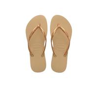 Havaianas Hav. Slim, Chanclas Mujer, Golden, 42 EU
