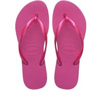 Havaianas Hav. Slim - Chanclas unisex para adultos, Goma de rosa/goma rosa metalico, 35 EU