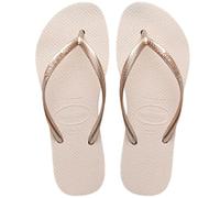 Havaianas HAV.Slim Flatform - Sandalias unisex para adultos, Beige, 37/38 EU