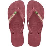 Havaianas Hav. Slim Logo Metálico Chanclas Mujer, Amaranto, 41 EU