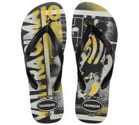 Havaianas HAV. Top Athletic, Chanclas Hombre, Black, 10/11 UK