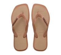 Havaianas Hav. Top Square Fusion - Chanclas para mujer, oro rosa, 35 EU
