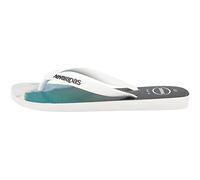 Havaianas Hype Chanclas Hombre, Blanco White White Navy Blue 920, 45/46 EU