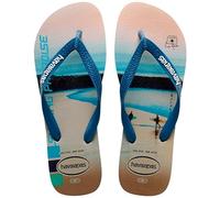 Havaianas Hype, Sandalias Hombre, Sand/Blue Comfy, 35/36