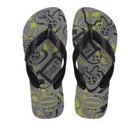 Havaianas Kids Athletic FlipFlop Niños Steel Grey/Citrus Yellow 33 EU