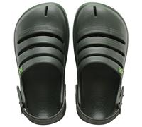 Havaianas Kids Clog Brasil, Zuecos Unisex Niños, Green Olive, 25/26 EU