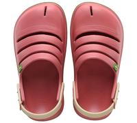 Havaianas Kids Clog Brasil, Zuecos Unisex Niños, Rojo, 33/34 EU