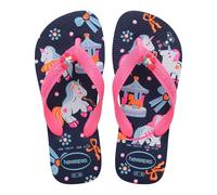 Havaianas - Kids Fantasy, Chanclas Infantiles Cómodas y Antideslizantes, Diseño Mágico con Unicornios y Mariposas, Niñas