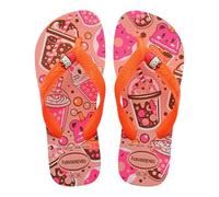 Havaianas - Kids Fantasy, Chanclas Infantiles Cómodas y Antideslizantes, Diseño Mágico con Unicornios y Mariposas, Niñas