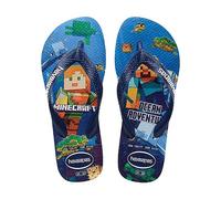 Havaianas Minecraft, Chanclas, para Unisex bebé, Blanco, 25/26 EU