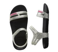 Havaianas - Kids Play Mall Glitter, Sandalias Infantiles con Purpurina, Ergonómicas y Brillantes, Suela Antideslizante y Sujeción Segura, Niñas