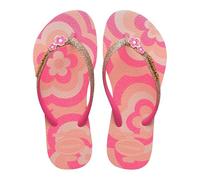 Havaianas - Kids Slim Glitter II, Chanclas con Estampado y Purpurina, Diseño Ligero y Brillante, Suela Antideslizante, Niñas