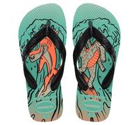 Havaianas Kids Top Fun, Chanclas, Virtual Green/Black, 29 EU