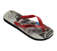 Chanclas Kids Top Marvel II Niña Talla 35/36. Color Negro